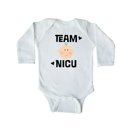 

Inktastic Team NICU Neonatal Unit Gift Baby Boy or Baby Girl Long Sleeve Bodysuit