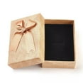 thumbnail image 2 of GKNET Assorted Cardboard Delicate Jewelry Boxes Gifts Paper Boxes for Pendants Earring Display-With Ribbon Bowknot #1-PeachPuff (9.3x6.3x3.05cm) -50pcs, 2 of 6