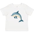 thumbnail image 3 of Inktastic Cute Blue Dolphin Boys or Girls Toddler T-Shirt, 3 of 5