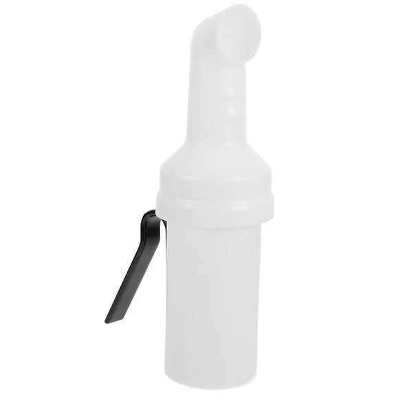 FOMIYES White Hanging Golf Sand Bottle Plastic Sand Holder for Golf Course Accessories