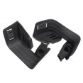 thumbnail image 4 of Black Plastic Front and Rear Mud Flaps Fender for 1/10 RC Crawler Car Axial SCX10 II 90046 90047 Upg, 4 of 5
