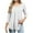 White, variant on BLCHUNen Long Sleeve Sun Protection Shirts for Women Full Zip up Hooded Breathable Lightweight Workout Gym Sports Athletic Tops