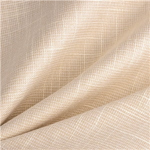 Phantoscope 18" x 18" Farmhouse, Rustic, Traditional Off White Striped Polyester Throw Pillow , ( 2 Count)