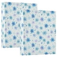 thumbnail image 2 of Three Ring Binder Floral Light Blue 1.5 Inch Round Binder D-Rings for Office Supplies and More, 2 of 10