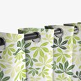 thumbnail image 6 of Tchckioa Green Leaves Blackout Curtains for Living Room,Room Darkening Window Drapes,Grommet Top,42x63,2 Panels, 6 of 6