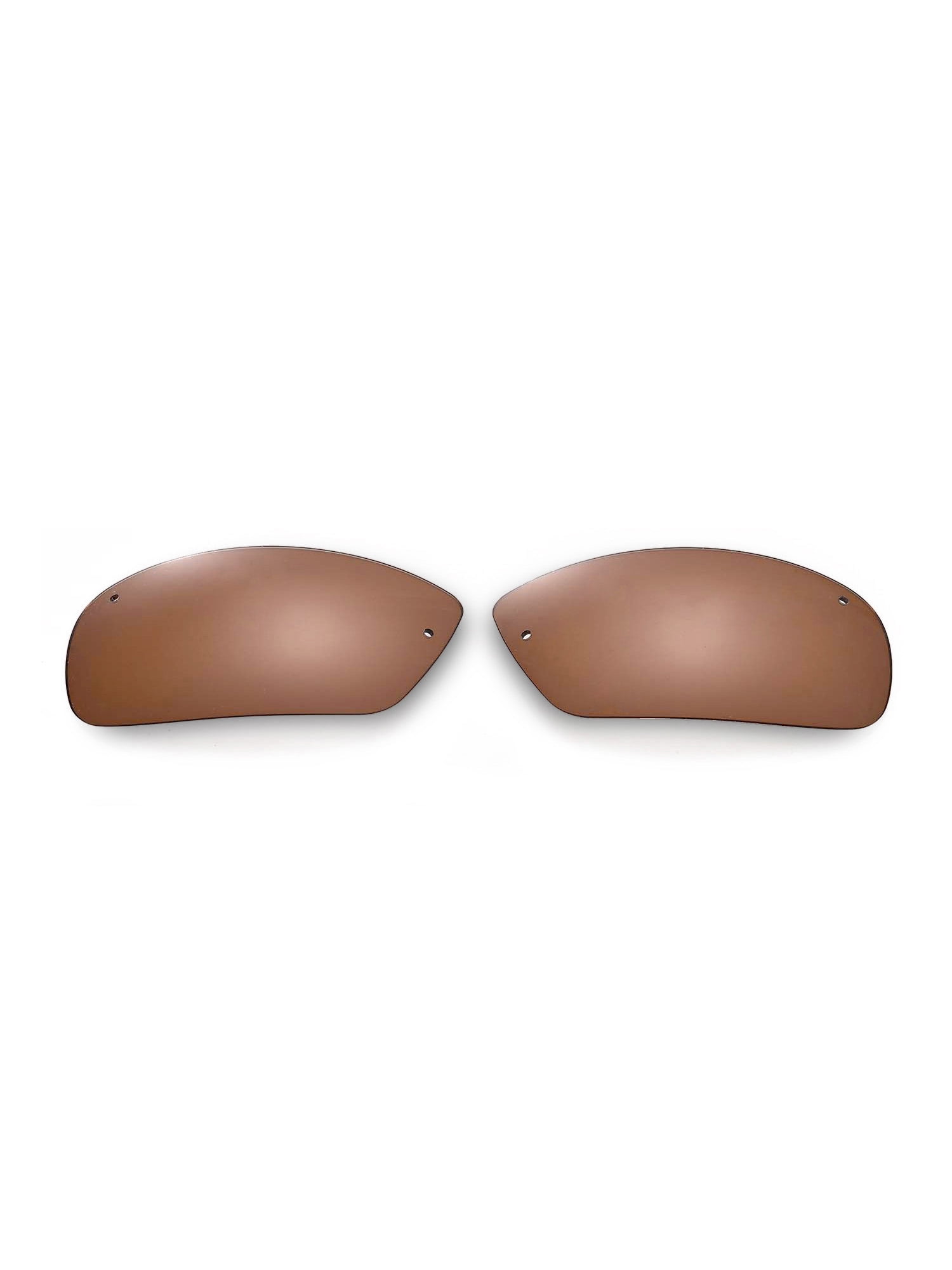 Walleva Brown Polarized Replacement Lenses for Ray-Ban RB3183 63mm