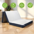 thumbnail image 3 of Colchón Plegable Individual DR JOOHN | 3 Secciones | Incluye 2 Almohadas Nube de Espuma Viscoelástica (Memory Foam) Triturada | Portátil | Funda Removible | 190 x 100 x 10 cm, 3 of 6