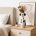 thumbnail image 3 of Cute Dog Themed Decorative Vase, Novelty Weird Dog Shaped Flower Holder for Home Decor, Living Room, Bedroom, Office, Shelf Display, Gift Giving & Floral Arrangement Use, 3 of 5