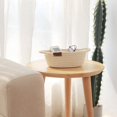 thumbnail image 4 of Simple Cotton Rope Storage Basket Desktop Sundries Factory Snacks Cotton Basket Storage Box, 4 of 6