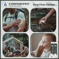 thumbnail image 3 of UNKENBO&Acirc;&reg; 500 Pcs Comprimés de Serviettes Serviettes Jetables pour Voyage, Papier Toilette de Randonnée Compressé, Serviette de Camping Compacte, C, 3 of 8