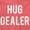 Coral Silk, variant on Happy Hug Dealer Funny Sarcastic Humor Men's Graphic T Shirt Tees Brisco Brands X