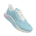 thumbnail image 5 of CHAQLIN Women's Fashion Sneaker Lace-Up Running Shoe Casual Cushioning Walking Tennis Sneaker Lightweight Casual Sneakers for Travel Gym Work Woman Waitress Nurse, 5 of 7
