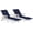 Dark Blue, variant on Nalone Chaise Lounge Chair 2 sets Outdoor Adjustable Patio with Wheels & Cup Holder, HDPE Pool Outside, Poolside & Beach (Grey)