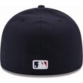 thumbnail image 4 of New Era flat-brim hardtop baseball cap, a themed cap for the Atlanta Braves of Major League Baseball (MLB)., 4 of 5