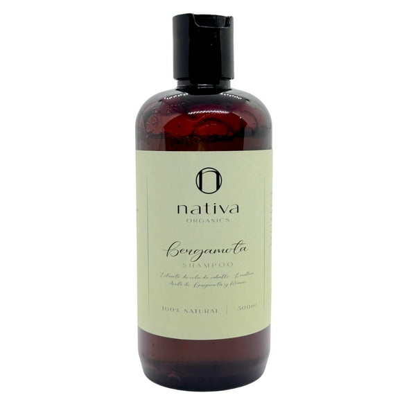 Shampoo Bergamota Nativa Organics 100% natural 500 ml