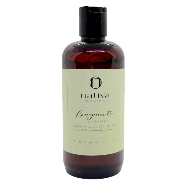 Shampoo Bergamota Nativa Organics 100% natural 500 ml