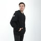 thumbnail image 3 of Sudadera Hombre K-Swiss AMS66 Color Negro, 3 of 4