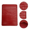 thumbnail image 3 of Unique Bargains 1 Set 10.9" Crocodile Pattern Tablet and Laptop Sleeve with Accessories Pouch Red, 3 of 6