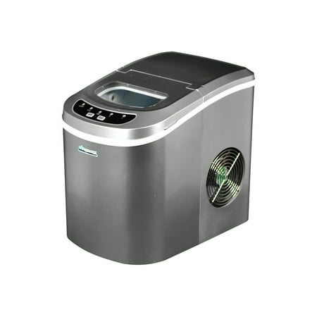Avalon Bay AB-ICE26S - Ice cube maker - portable - width: 14.8 in - depth: 11 in - height: 14.7 in - silver