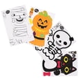 thumbnail image 3 of 4 juegos de letreros colgantes hechos a mano para decoraciones de Halloween, 3 of 3