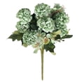 thumbnail image 2 of Artificial Flowers,7 Heads Chrysanthemum Artificial Small Bouquet Arrangement Home Dining Table Decor Ornament Realistic Chrysanthemum For Indoor Room Wedding Vase Decor, 2 of 9