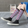 thumbnail image 5 of Pofeuu Cartoon Lobsters 2 Print Stockings, Adult Running Hiking Socks for Youth and Adult, 5 of 6