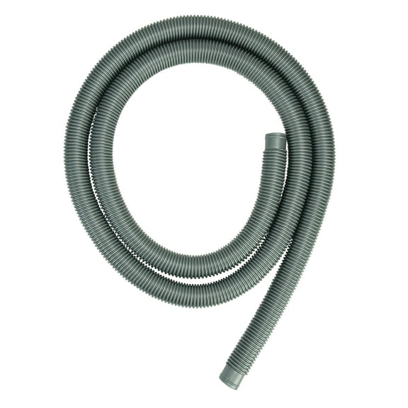 Pool Central Heavy-Duty Pool Filter Connect Hose 9' x 1.25" - Silver