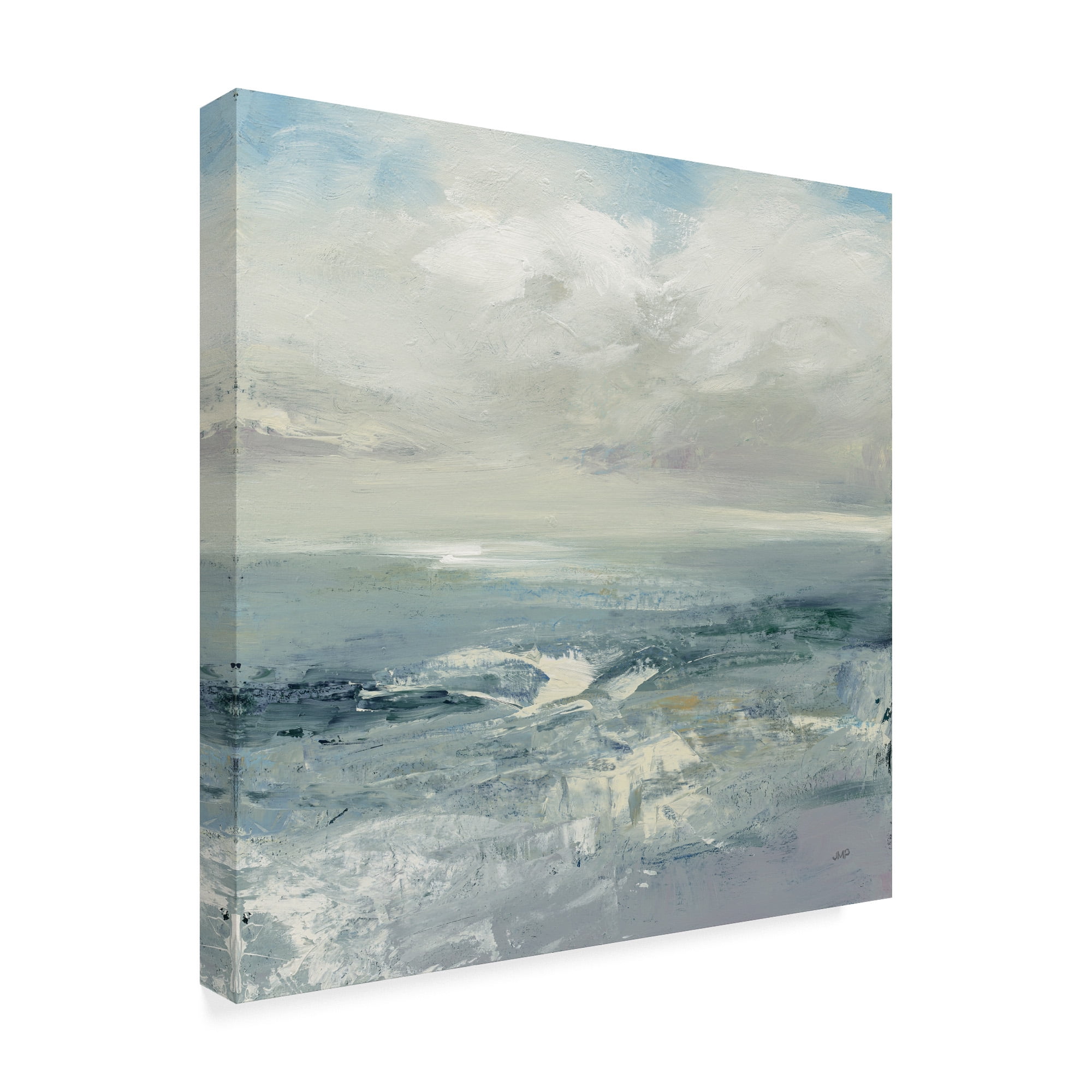 Trademark Fine Art 'Waves Abstract' Canvas Art by Julia Purinton