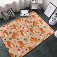 thumbnail image 3 of Cute Squirrel Mushroom Cartoon Shaggy Area Rug, Rugs for Living Room Bedroom Non Slip Door Mat Indoor Carpet Machine Washable Nursery Home Decor Floor Mats for Entryway 60x39in-#, 3 of 5