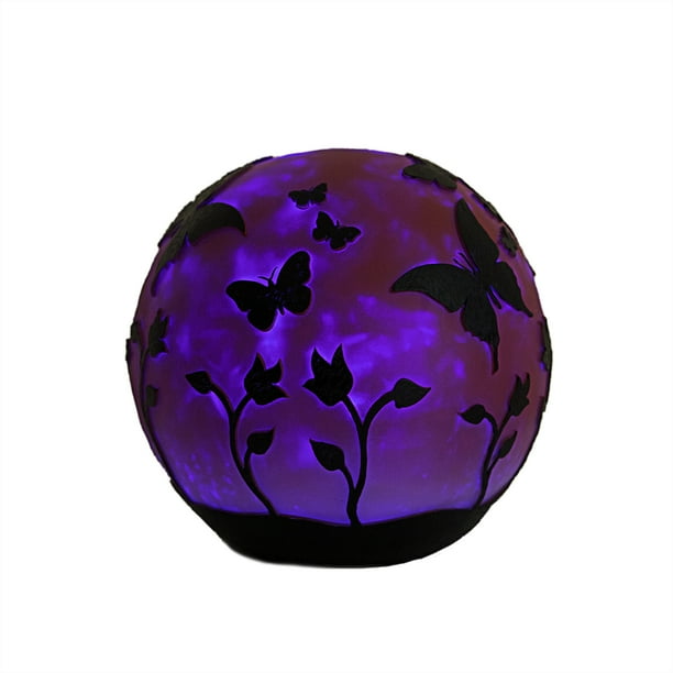 Garden Gazing Ball Pink