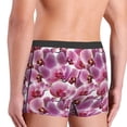 thumbnail image 3 of Uemuo Orchids Flowers Pattern Men's Boxer Briefs,Trunk Anti-Chafing,Comfortable, Durable, and Stylish Underwear-Large, 3 of 9