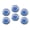 M033, variant on Glass Refrigerator Magnet 6Pcs Magnetic Fridge Sticker,Decor for Kitchen,Whiteboard,Cabinet,Exposure Bear With Silhouette Background