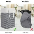 thumbnail image 3 of AMERTEER Large Capacity Laundry Basket 75L Collapsible Laundry Storage Basket for Bedroom Bathroom, 3 of 9