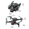 thumbnail image 3 of Hearth & Gear RC With Brushless Motor Foldable Design Aerial Photography Smart Obstacle Avoidance Remote Control Flying Machine For Adults Outdoor Adventure Big for Kids 8-12 for Toddlers 1-3 Cool, 3 of 7