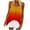 Orange, variant on Sexy Tops for Women Summer Fashion Womens Summer Round-Neck Sleeveless Print Casual Camistop Blouse T Shirts for Women Fashion Women Blouses and Tops Fashion Womens Summer Tops and Blouses