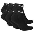 thumbnail image 2 of Calcetines de entrenamiento Nike Everyday Cushion Low, unisex, negro/blanco, 2 of 2