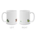 thumbnail image 2 of WIRESTER 11oz 325ml Ceramic Tea Cup Coffee Mug With Handgrip For Gift, Birthday, Anniversary, Christmas - Garden Insect Friends, 2 of 7