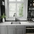 thumbnail image 4 of VIGO Milburn Stainless Steel and Matte Black Pull-Down Spray Kitchen Faucet, 4 of 9