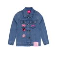 thumbnail image 2 of Barbie Girls Borded Jean Jacke Outerwear para niños BL, 2 of 3