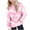 Pink, variant on SGFCWSX Girls Relaxed Fit Fleece Hoodie, Kids with Pocket Pullover Soft Heart Print Sweatshirt for Daily Casual Wear Pink Size 11-12 Years