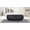 Black, variant on CT3601-50 Oval Shape Coffee Table Made with Aluminum in White Color