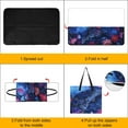 thumbnail image 4 of Cosmic Butterfly Floral Watercolor Art Outdoor Picnic Blanket, Foldable Waterproof Beach Mat, Portable Beach Blanket for Beach Camping, Hiking, Family Concerts, 4 of 8