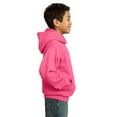 thumbnail image 3 of Port & Company Youth Core Fleece Pullover Hooded Sweatshirt-XL (Neon Pink), 3 of 6