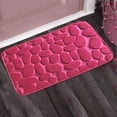 thumbnail image 3 of Matón de baño de color sólido Puerta absorbente No resbalón Alfombra grande Decoración de la alfombra Toddler Sala de estar Bathmat Soft Pads Accesorios Red, 40x60cm Speravity HA009646-04, 3 of 6