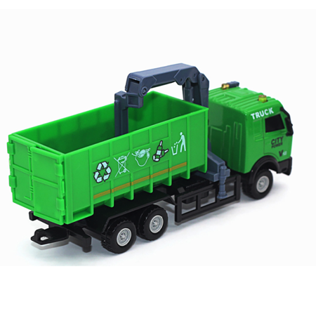 Womail® 1:43 Racing Bicycle Shop Truck Toy Car Carrier Vehicle Garbage Truck
