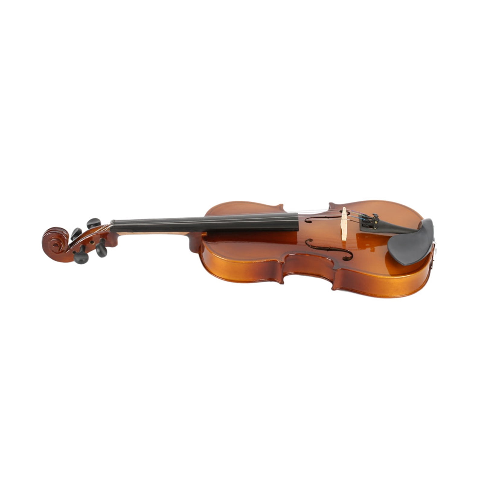 Natural 3/4 Size Acoustic Violin Pack, Basswood Violin with Case Bow Rosin, Premium Violin Set for 9-11 Years Old Kids Beginners
