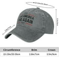 thumbnail image 6 of Make America Kind Again Vintage Hat Be Kind Trucker Hat Men Women Dad Baseball Cap, 6 of 8
