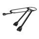thumbnail image 5 of Portabicicletas trasero estable para bicicleta, portaequipajes trasero negro, accesorio resistente, capacidad de carga de 30 kg, práctico para viajes., 5 of 8