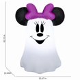 thumbnail image 2 of Gemmy Airblown Inflatable Stylized Minnie Ghost Disney, 3.5 ft Tall, Multicolored, 2 of 3