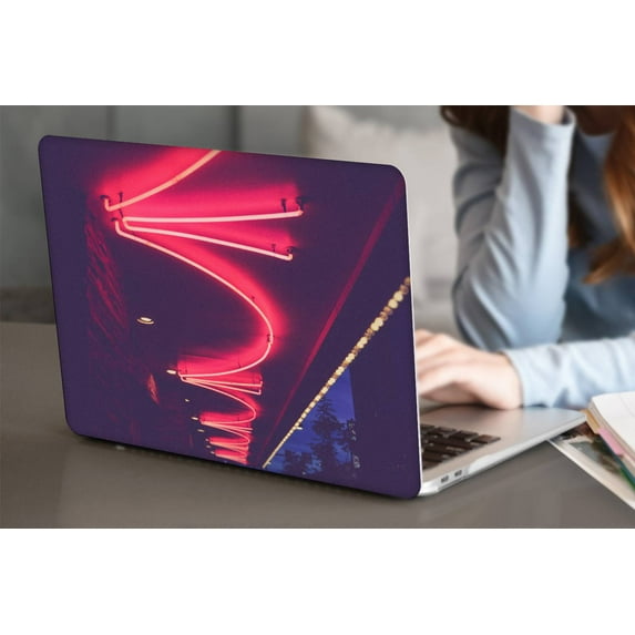 KSK KAISHEK Plastic Hard Case Cover for 2010 2011 2012 2013 2014 - 2017 Rel. MacBook Air 13" No Touch Model: A1466/A1369 Pink series 0169